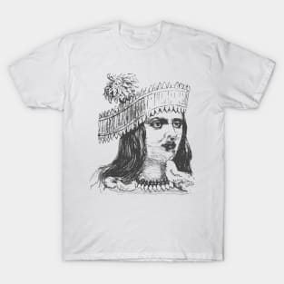 Face of an American Native Woman T-Shirt